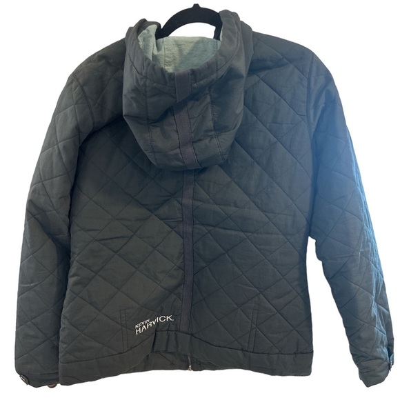 NASCAR Women’s Jacket Over the Wall. Kevin Harvick‎  Excellent Gray Size Medium - Picture 2 of 7